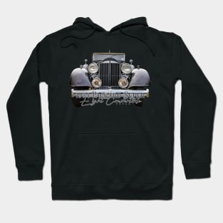 1934 Packard Super Eight Convertible Sedan Hoodie